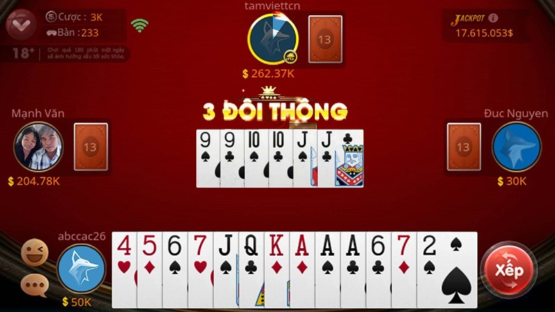 Tìm hiểu chi tiết game bài Tiến lên miền Nam trên thương hiệu 98win