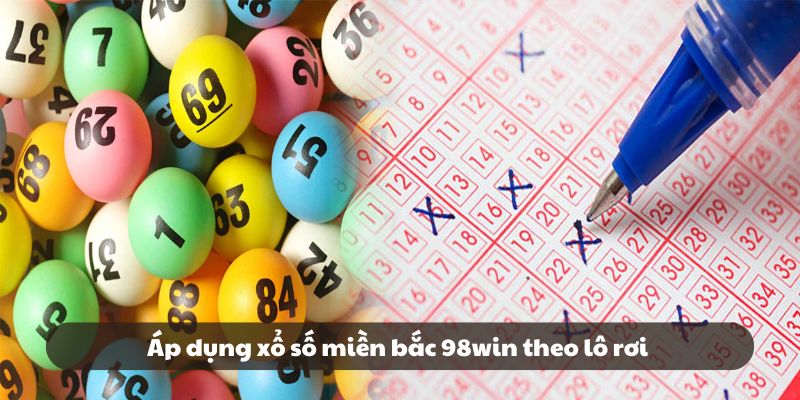 Áp dụng xổ số miền bắc 98win theo lô rơi