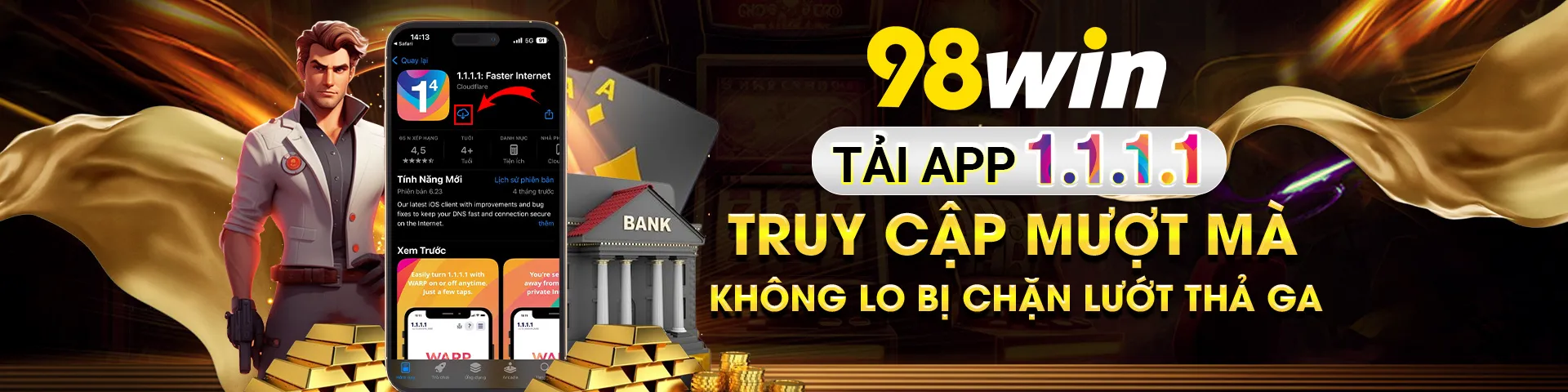 tải app 98win truy cập mượt mà